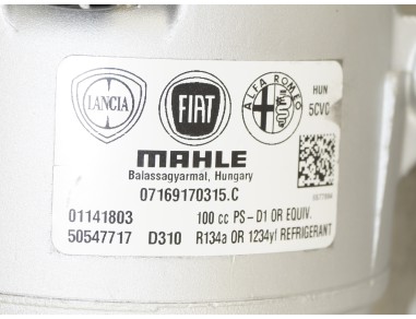 AC Compressor GIULIETTA 940 FIAT 500X...