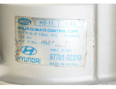 Klimakompressor HYUNDAI ATOS GETZ KIA...
