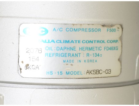 HYUNDAI ACCENT COUPE LANTRA F500-AKSBC-03 KOMPRESOR