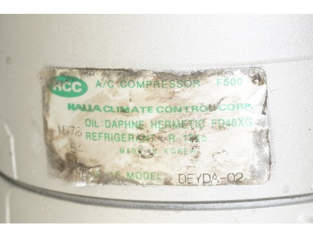 Klimakompressor HYUNDAI ACCENT GETZ MATRIX 01- 1.5 CRDI F500-DEYDA-02