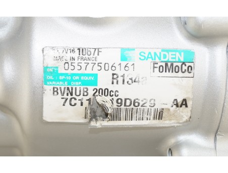 AC Compressor FORD TRANSIT 06- 2.2 2.4 TDCI 7C11-19D629-AA