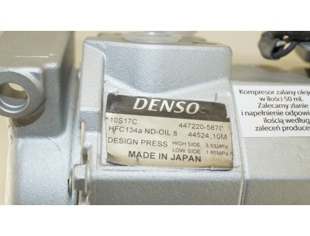 Klimakompressor CHRYSLER VOYAGER IV JEEP CHEROKEE 2.5 2.8 CRD 447220-5870