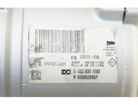 Klimakompressor RENAULT TWINGO III SMART FORTWO FORFOUR 14- 0.9 1.0 926002090R