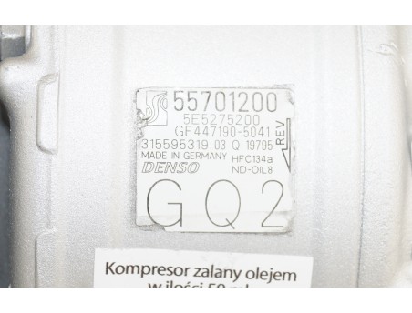 Klimakompressor OPEL CORSA D CORSA E 55701200 447190-5041