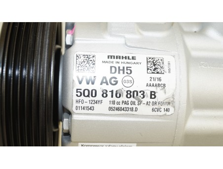 AC Compressor AUDI SEAT SKODA VW PASSAT 5Q0816803B 01141543