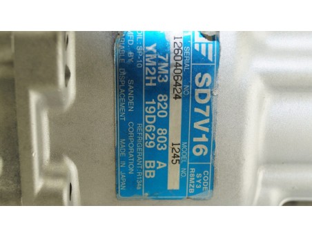 AC Compressor AUDI SEAT SKODA VW 7M3820803A SD7V16-1245