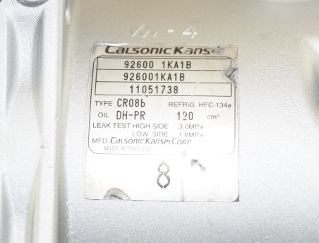 AC Compressor NISSAN JUKE 1.6 926001KA1B