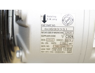 AC Compressor ALFA ROMEO 159 BRERA...