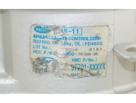 AC Compressor KIA PICANTO I 1.0 1.1 F500-DB3AA-06