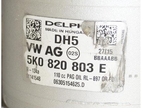 Klimakompressor AUDI SEAT SKODA VW 5K0820803E 01141548