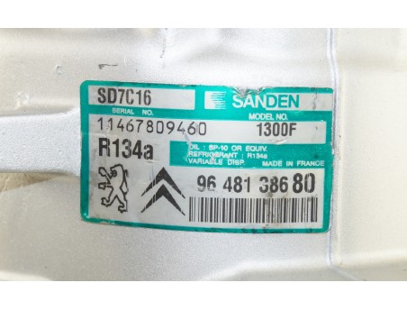 CITROEN C5 II-III PEUGEOT 407 607 9648138680, 1300F KOMPRESOR