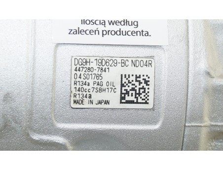 FORD MONDEO V GALAXY III S-MAX DG9H-19D629-BC KOMPRESOR