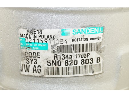 Klimakompressor AUDI SEAT SKODA VW 5N0820803B 1703P