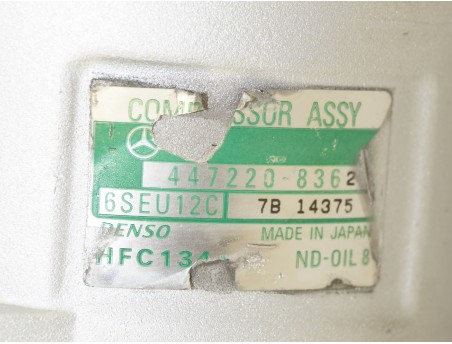 Klimakompressor MERCEDES-BENZ A-KLASSE VANEO 447220-8362