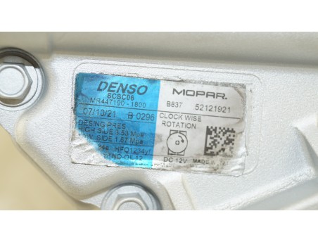 Klimakompressor FIAT 500 PANDA LANCIA YPSILON 1.0 52121921