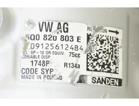 Klimakompressor AUDI SEAT SKODA VW 5Q0820803E PXE14-1748P