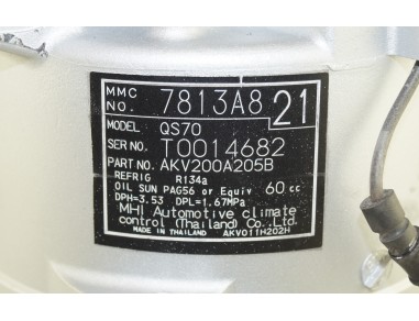 AC Compressor MITSUBISHI ASX 7813A821...