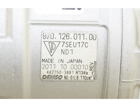 AC Compressor PORSCHE PANAMERA 3.0 D 970.126.011.00