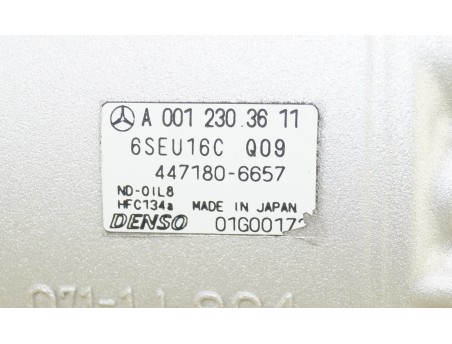 Klimakompressor MERCEDES A-KLASSE (W169) B-KLASSE (W245) A0012303611
