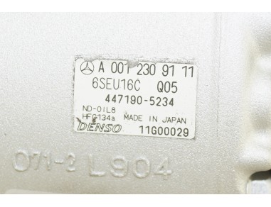 AC Compressor MERCEDES A-CLASS W169...