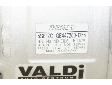 TOYOTA AURIS AVENSIS COROLLA RAV4 VERSO 447260-1255 KOMPRESOR