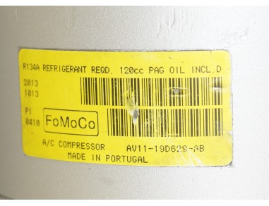 AC Compressor FORD FIESTA VI MONDEO...