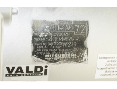 AC Compressor MITSUBISHI LANCER VIII...