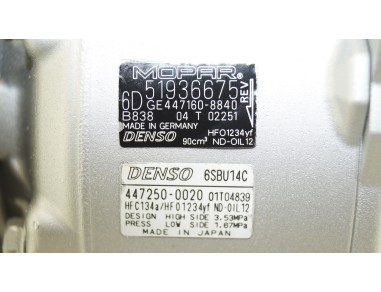 Klimakompressor FIAT 500X JEEP...