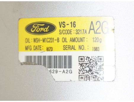 AC Compressor FORD FIESTA VI B-MAX TOURNEO COURIER 12- 1.0 C1B1-19D629-A2G