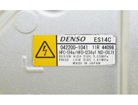 Klimakompressor TOYOTA YARIS 12- 1.5 Hybryda 042200-1041