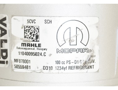 AC Compressor ALFA ROMEO GIULIETTA...