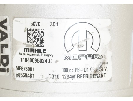 AC Compressor ALFA ROMEO GIULIETTA LANCIA DELTA III 50559481