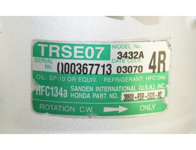 AC Compressor HONDA CIVIC VIII...