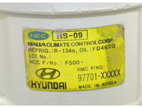 AC Compressor HYUNDAI I10 I PICANTO II F500-CPAAA-02