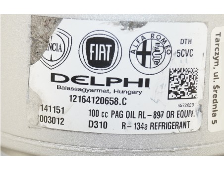 AC Compressor FIAT 500L PUNTO TIPO 52003012, 01141151