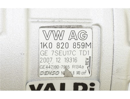 AUDI SEAT SKODA VW 1K0820859M 447190-7955 KOMPRESOR