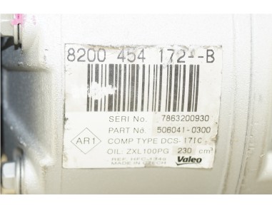 AC Compressor OPEL MOVANO VIVARO...