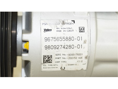 AC Compressor CITROEN DS OPEL PEUGEOT 9675655880-01 9809274280-01
