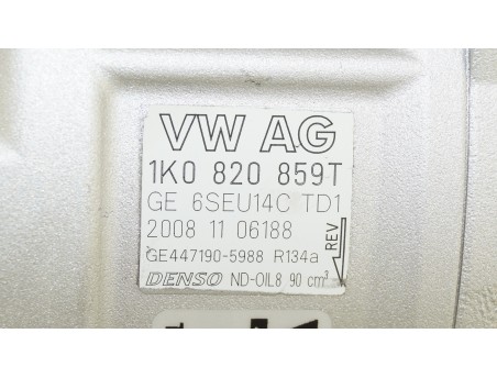 AC Compressor AUDI SEAT SKODA VW 1K0820859T 447190-5988