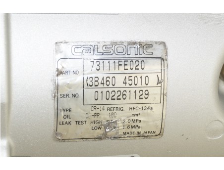 SUBARU IMPREZA II 00- 1.6 2.0 2.5 73111FE020, 3B460-45010 KOMPRESOR