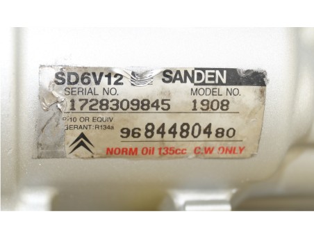 BERLINGO C4 XSARA PARTNER 9684480480, 1908 KOMPRESOR