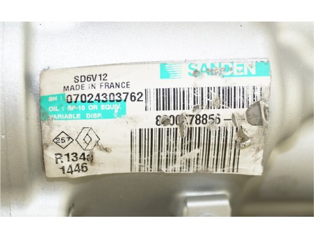 Klimakompressor RENAULT CLIO III KANGOO MODUS NISSAN MICRA III NOTE 8200578856