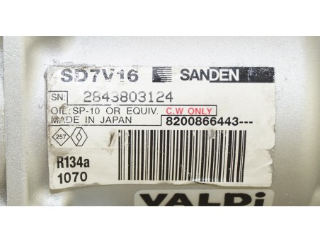 Klimakompressor RENAULT DACIA LOGAN SANDERO 1.4 1.6 8200866443