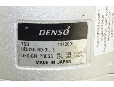 SAAB 9-5 (YS3E) 447200-9723 KOMPRESOR SAAB 9-5 (YS3E) 447200-9723 KOMPRESOR
