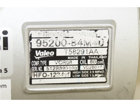 AC Compressor SUZUKI CELERIO (LF) 1.0 95200-84M40