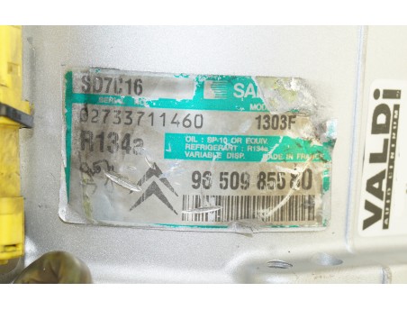 Klimakompressor CITROEN C5 III FIAT TEMPRA PEUGEOT 407 607 9650985580