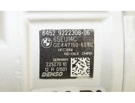 Klimakompressor BMW 1 (F20,F21) 3 (F20,F80) 64529222308