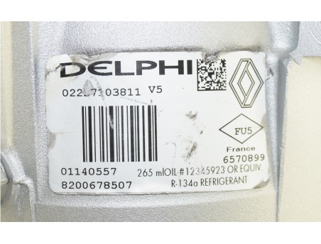Klimakompressor RENAULT LAGUNA II VEL SATIS 1.9 2.0 8200678507, 01140557