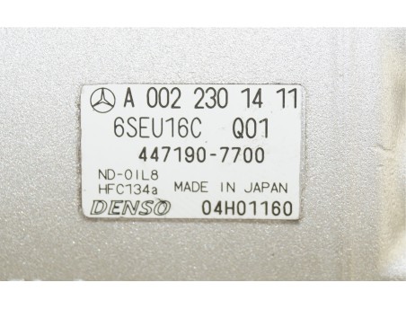 Klimakompressor MERCEDES A-KLASSE W169 B-KLASSE W245 A0022301411