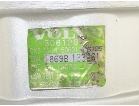AC Compressor VOLVO S40 I V40 KOMBI 30612618, 506011-6725
